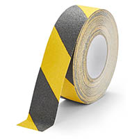 durable duraline grip floor marking tape 50mm yellow/black