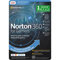 norton 360 gamer anti virus software 1 user 1 device 1 year