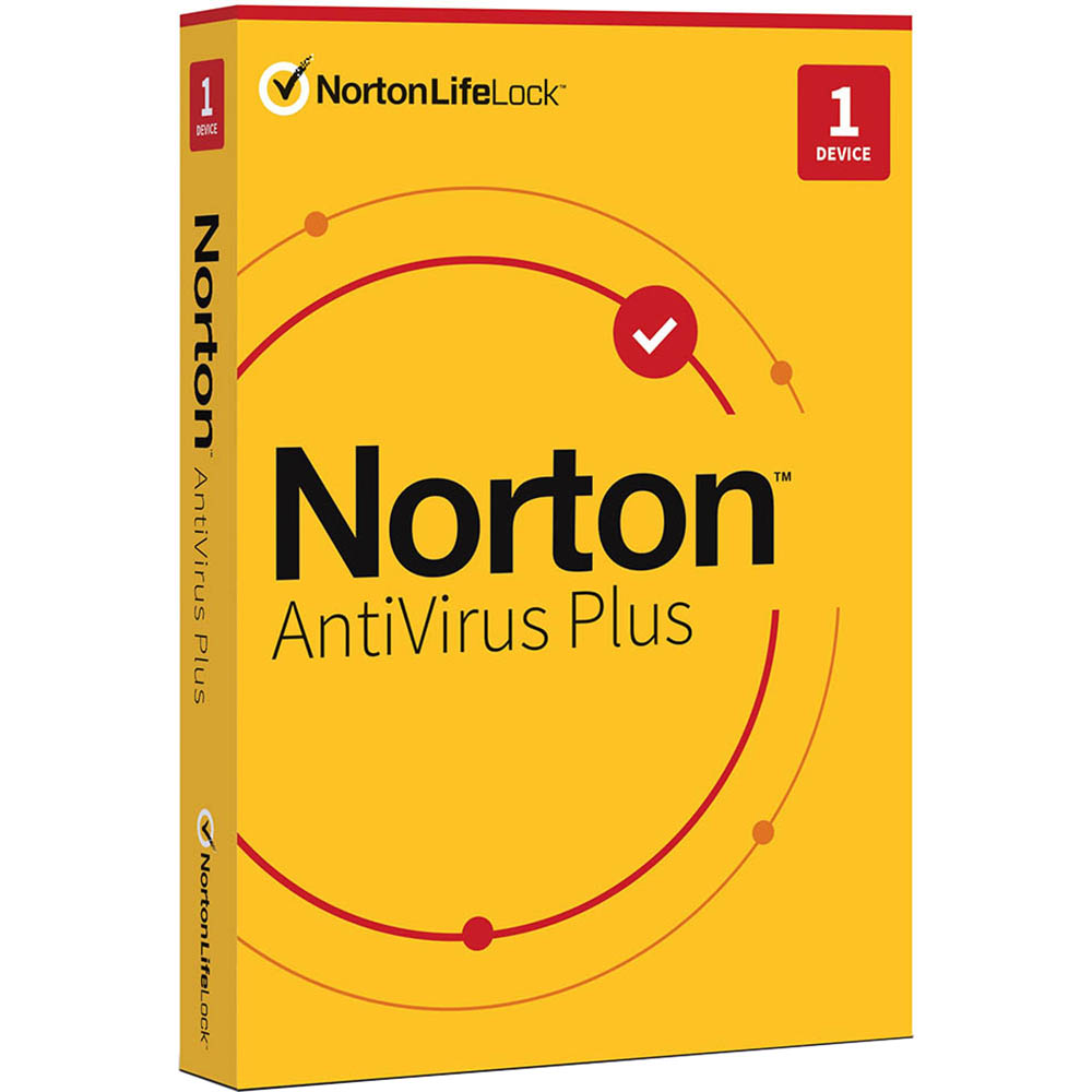 Image for NORTON PLUS ANTI VIRUS SOFTWARE 1 USER 1 DEVICE KEY from York Stationers