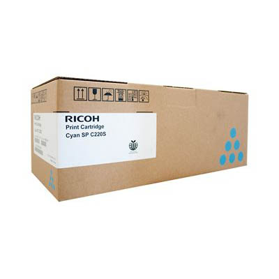 Image for RICOH 406060 TYPE 220 TONER CARTRIDGE CYAN from Mitronics Corporation