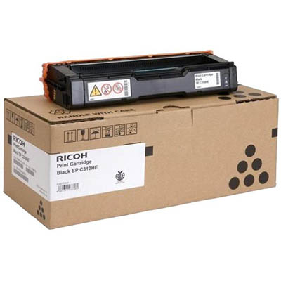 Image for RICOH 406483 TONER CARTRIDGE BLACK from Clipboard Stationers & Art Supplies