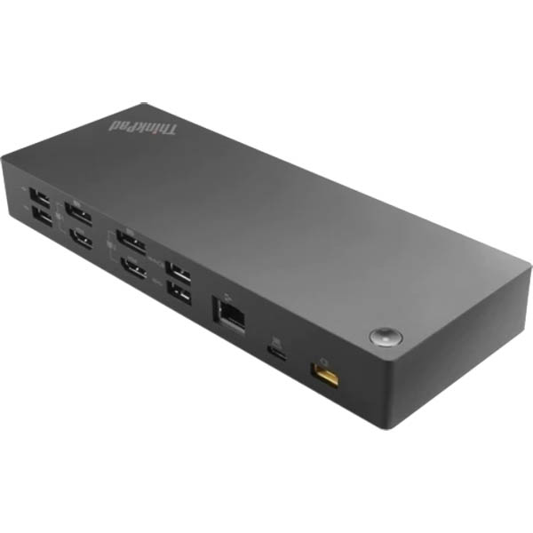 Image for LENOVO THINKPAD HYBRID USB-C WITH USB-A DOCK BLACK from Australian Stationery Supplies