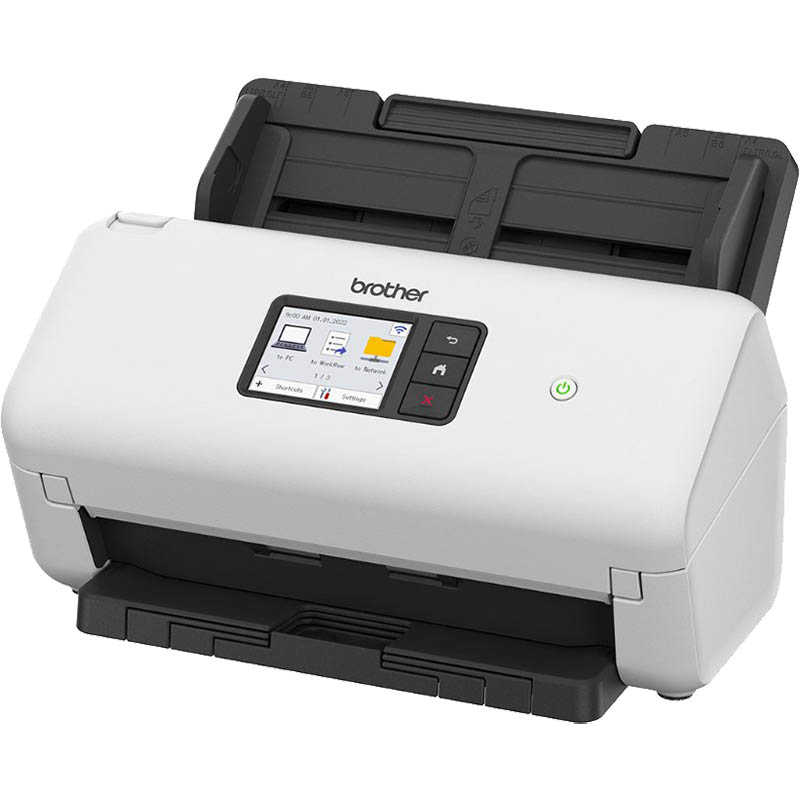 Image for BROTHER ADS-3300W WIRED AND WIRELESS NETWORK DOCUMENT SCANNER A4 from That Office Place PICTON