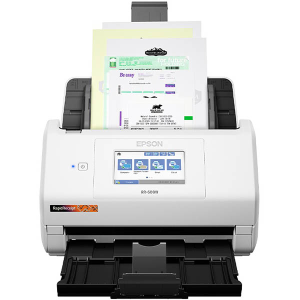 Image for EPSON RR-600W RAPIDRECEIPT WIRELESS RECEIPT AND DOCUMENT SCANNER from That Office Place PICTON