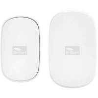 brilliant smart wireless kinetic doorbell white