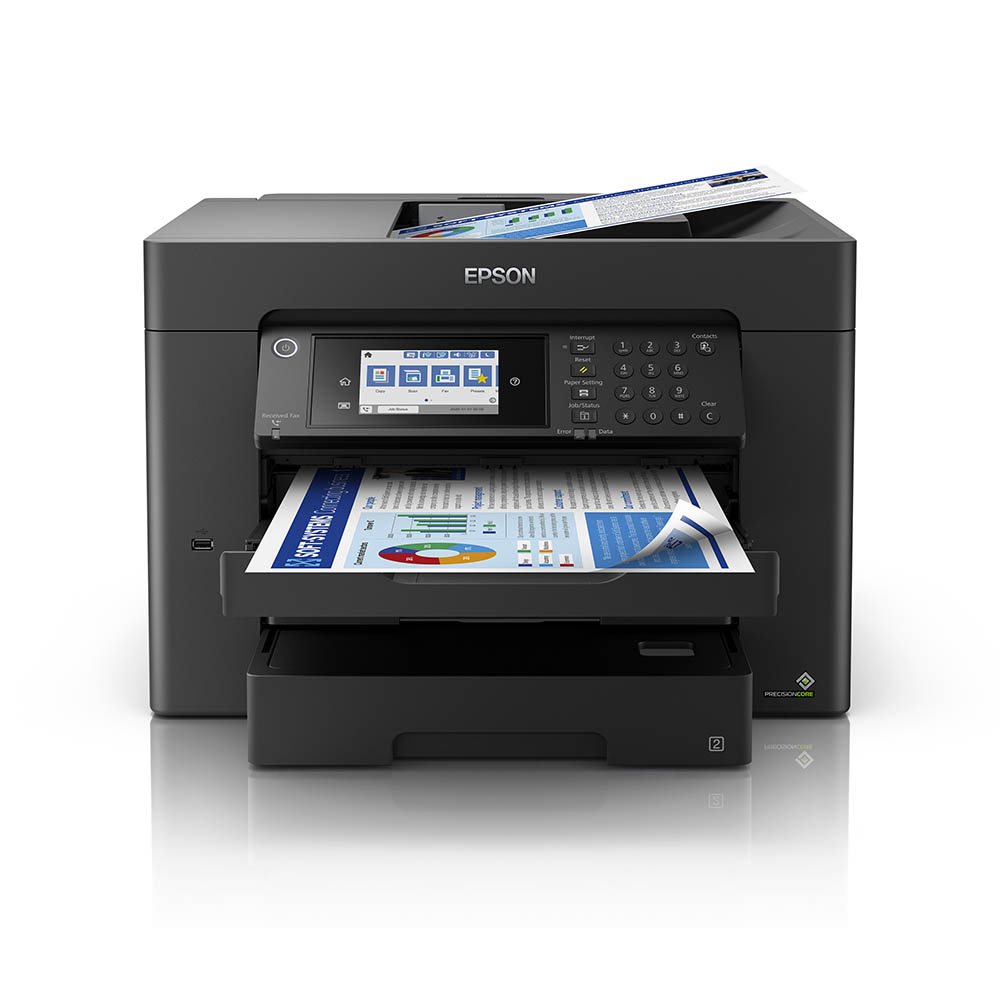 Image for EPSON WF-7845 WORKFORCE WIRELESS MULTIFUNCTION INKJET PRINTER A3 from Clipboard Stationers & Art Supplies