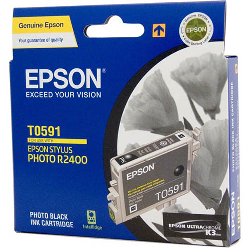 Image for EPSON T0591 INK CARTRIDGE BLACK from Challenge Office Supplies