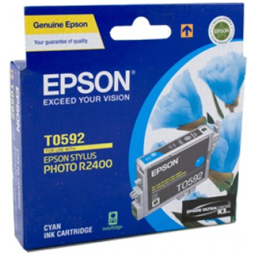 Image for EPSON T0592 INK CARTRIDGE CYAN from Mitronics Corporation