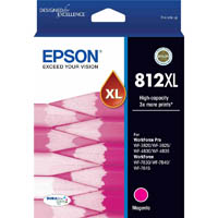 epson 812xl ink cartridge high yield magenta