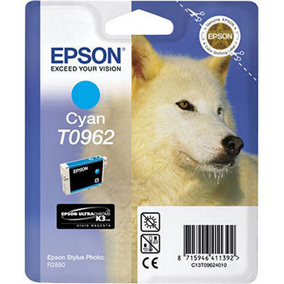 Image for EPSON T0962 INK CARTRIDGE CYAN from Prime Office Supplies