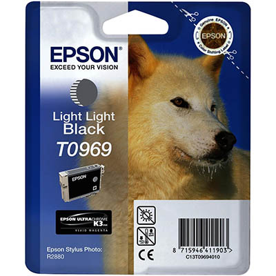 Image for EPSON T0969 INK CARTRIDGE LIGHT LIGHT BLACK from That Office Place PICTON