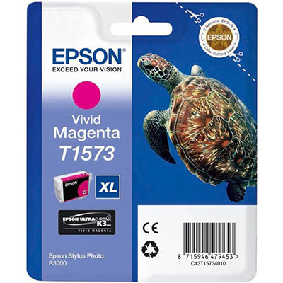 Image for EPSON T1573 INK CARTRIDGE MAGENTA from Olympia Office Products