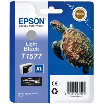 Image for EPSON T1577 INK CARTRIDGE LIGHT BLACK from Office Heaven