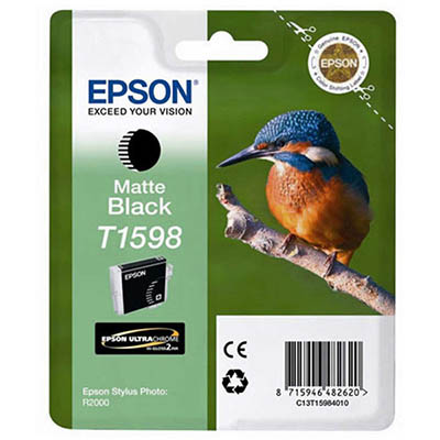 Image for EPSON T1598 INK CARTRIDGE MATTE BLACK from Olympia Office Products