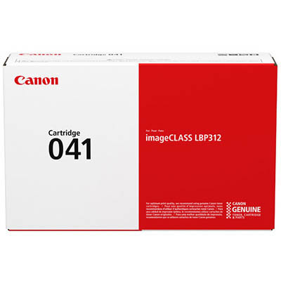 Image for CANON CART041 TONER CARTRIDGE BLACK from Australian Stationery Supplies