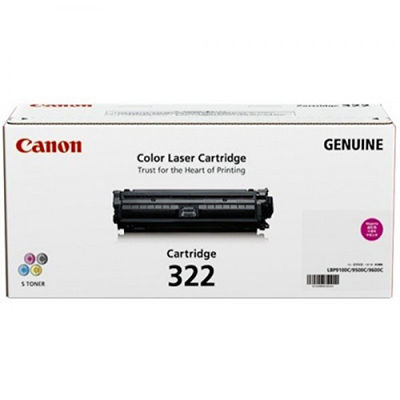 Image for CANON CART322 TONER CARTRIDGE MAGENTA from Office Heaven