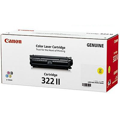 Image for CANON CART322 TONER CARTRIDGE HIGH YIELD YELLOW from Office Heaven
