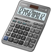casio df-120fm desktop tax calculator 12 digit grey