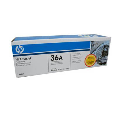 Image for HP CB436A 36A TONER CARTRIDGE BLACK from Mitronics Corporation