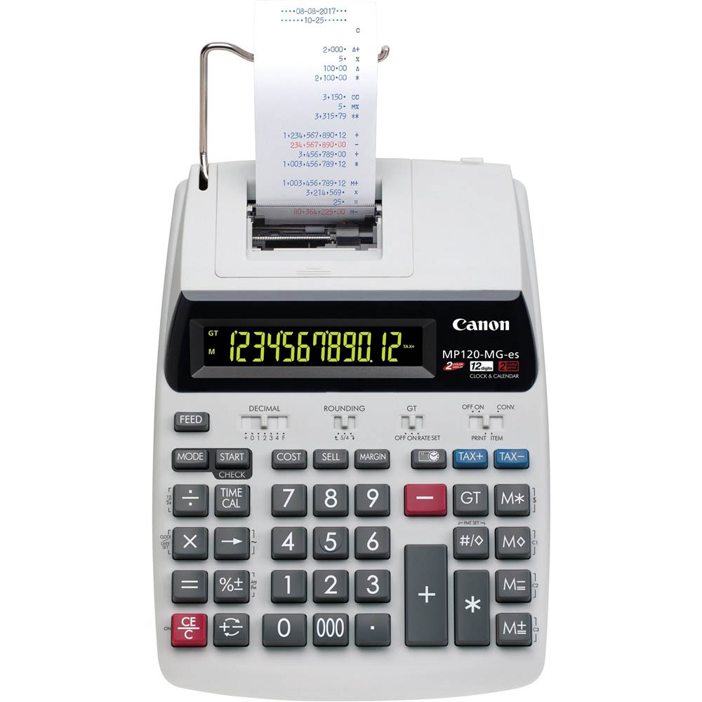 Image for CANON MP120MGII DESKTOP PRINTER CALCULATOR from Australian Stationery Supplies