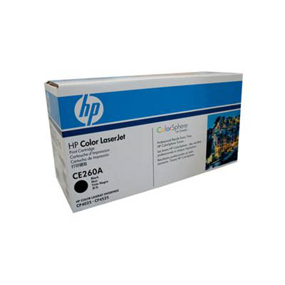 Image for HP CE260A HT260 TONER CARTRIDGE BLACK from That Office Place PICTON