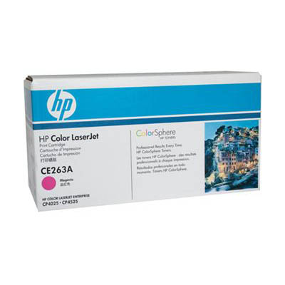 Image for HP CE263A HT263 TONER CARTRIDGE MAGENTA from Mitronics Corporation
