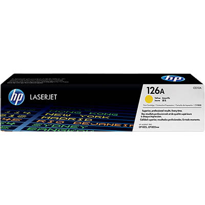 Image for HP CE312A 126A TONER CARTRIDGE YELLOW from That Office Place PICTON