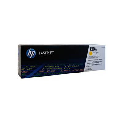 Image for HP CE322A 128A TONER CARTRIDGE YELLOW from Mitronics Corporation