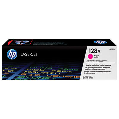 Image for HP CE323A 128A TONER CARTRIDGE MAGENTA from That Office Place PICTON