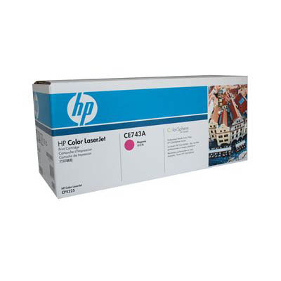 Image for HP 307A CE743A TONER CARTRIDGE MAGENTA from Mitronics Corporation