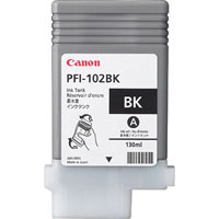 canon pfi102bk ink cartridge black