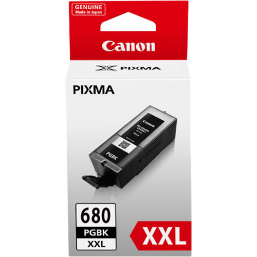 Image for CANON PGI680XXL INK CARTRIDGE EXTRA HIGH YIELD BLACK from Memo Office and Art