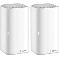 d-link covr-x1872 ax1800 dual band seamless mesh wi-fi 6 system white pack 2