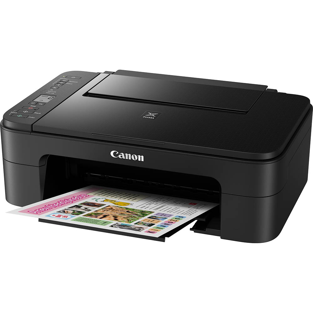Image for CANON TS3160 PIXMA WIRELESS MULTIFUNCTION INKJET PRINTER A4 BLACK from Australian Stationery Supplies