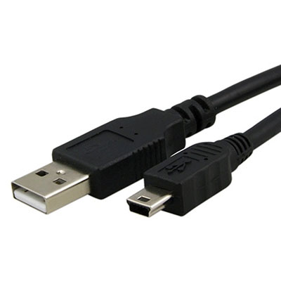 Image for CANON IFC-400PCU USB-A TO MINI USB-B CABLE 1.5M BLACK from Mitronics Corporation