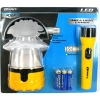dorcy d3017 torch and area lantern combo pack yellow