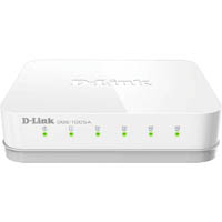 d-link dgs-1005a desktop switch 5 port gigabit white