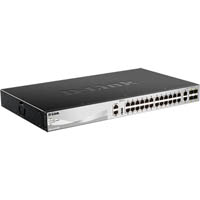 d-link dgs-3130-30ts 30-port stackable gigabit layer 3+ switch with 6 10gbe ports