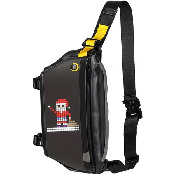 Image for DIVOOM PIXOO-SLINGBAG V LED DISPLAY BLACK from Olympia Office Products