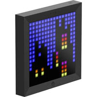 divoom pixoo pixel art bluetooth speaker black