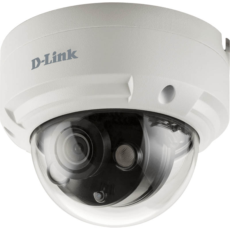 Image for D-LINK DCS-4612EK VIGILANCE 2 MEGAPIXEL H.265 OUTDOOR DOME CAMERA from Eastland Office Supplies