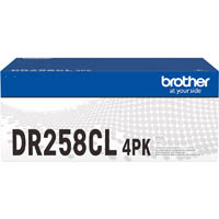 brother dr-258cl drum unit pack 4