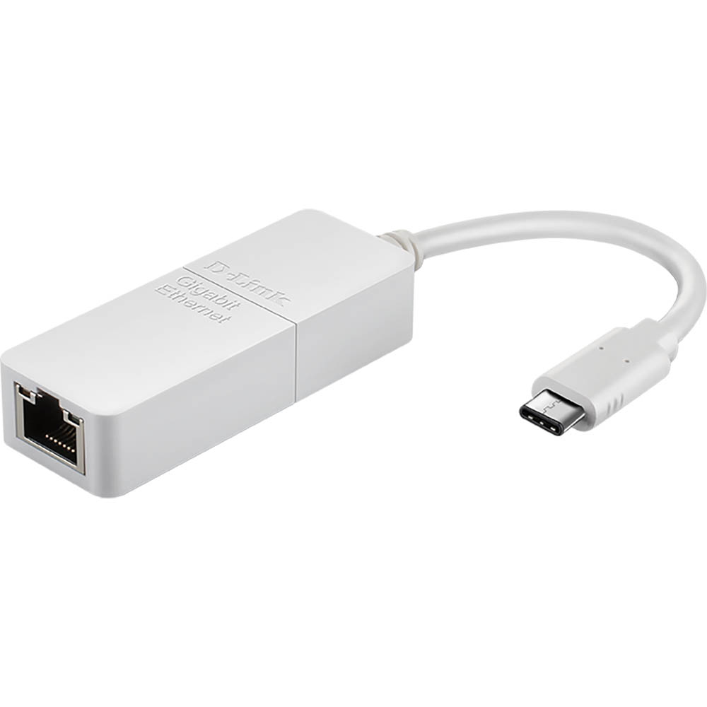 Image for D-LINK DUB-E130 USB-C TO GIGABIT ETHERNET ADAPTER WHITE from ALLBIZ Office Supplies