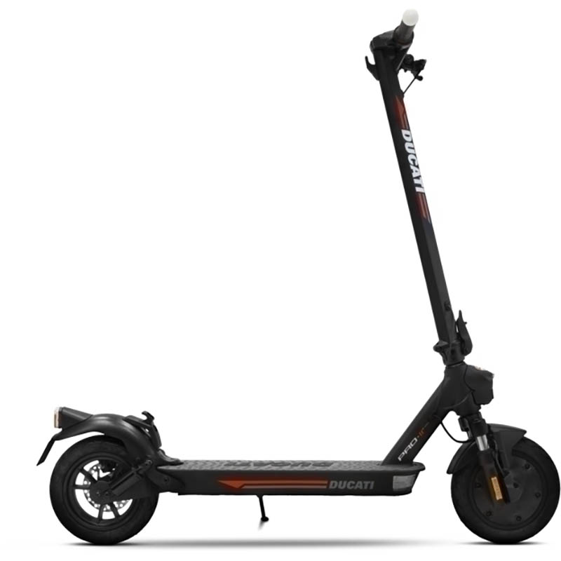Image for DUCATI PRO II EVO ELECTRIC SCOOTER WITH TWO BRAKE CONTROLS BLACK from Prime Office Supplies