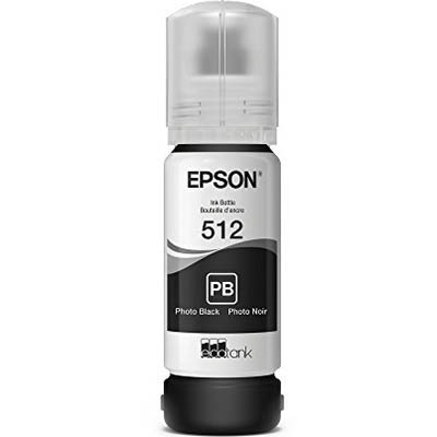 Image for EPSON T512 ECOTANK INK BOTTLE PHOTO BLACK from Mitronics Corporation