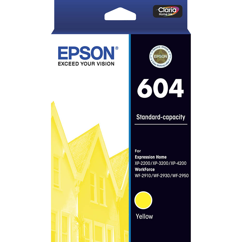 Image for EPSON 604 INK CARTRIDGE YELLOW from ONET B2C Store