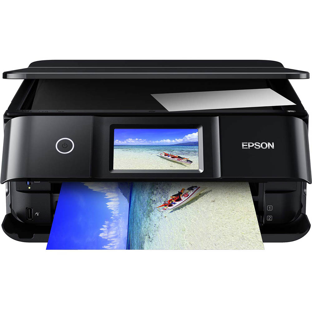 Image for EPSON XP-8700 EXPRESSION WIRELESS MULTIFUNCTION PHOTO INKJET PRINTER A4 BLACK from Clipboard Stationers & Art Supplies