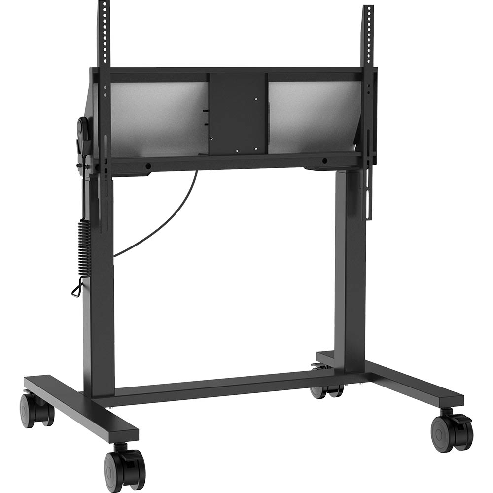 Image for MAXHUB EST09 HEIGHT ADJUSTABLE MONITOR TROLLEY BLACK from BusinessWorld Computer & Stationery Warehouse