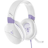 turtle beach recon spark headset universal wired white/purple