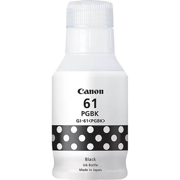 Image for CANON GI61 MEGATANK INK BOTTLE 170ML BLACK from That Office Place PICTON